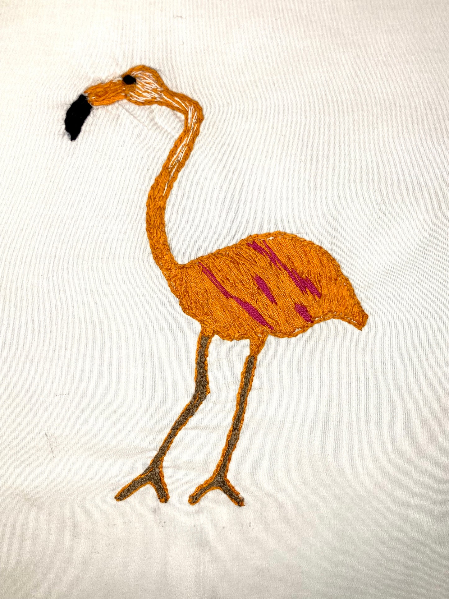 Orange Flamingo