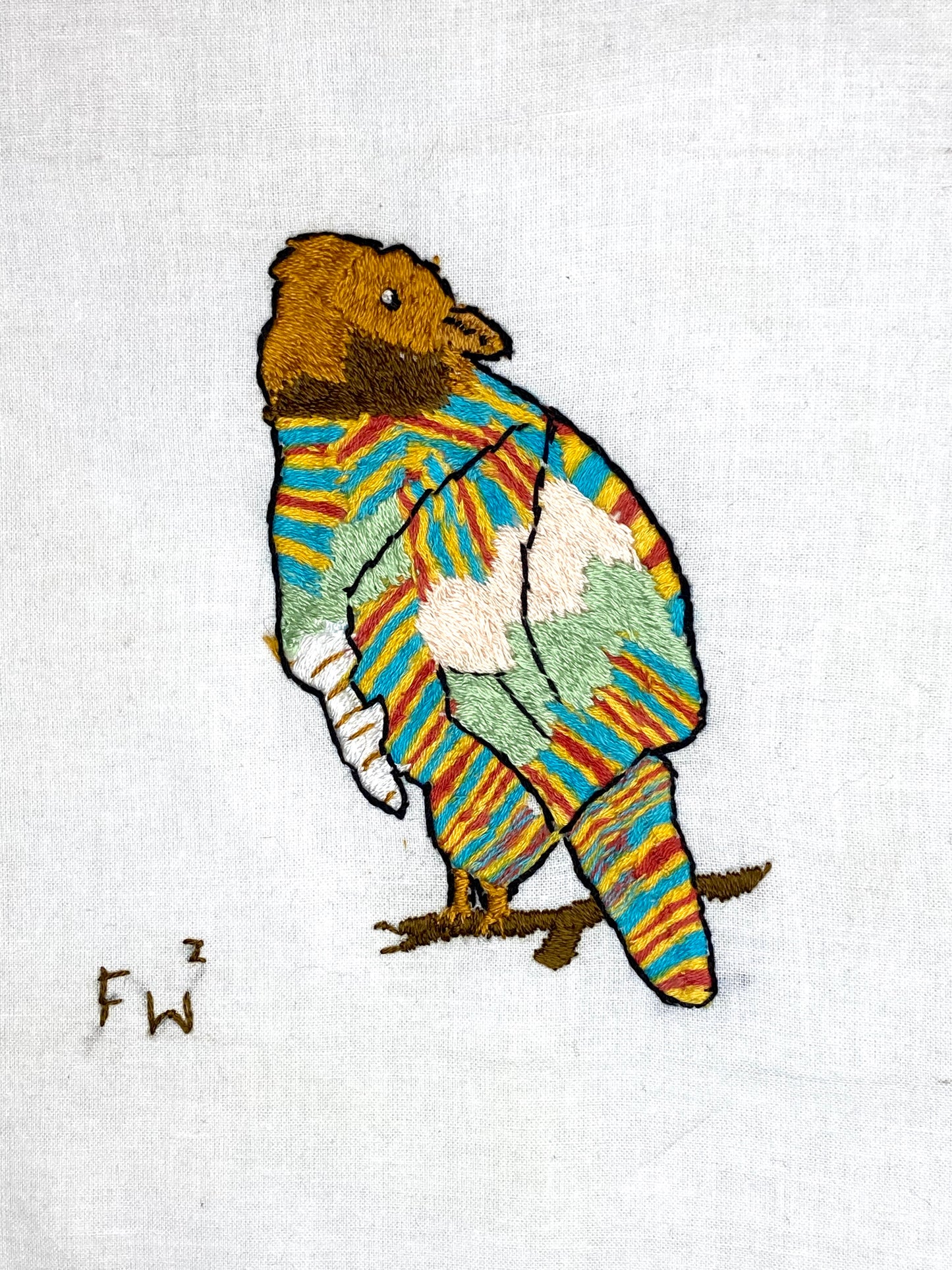Multi-colored Bird