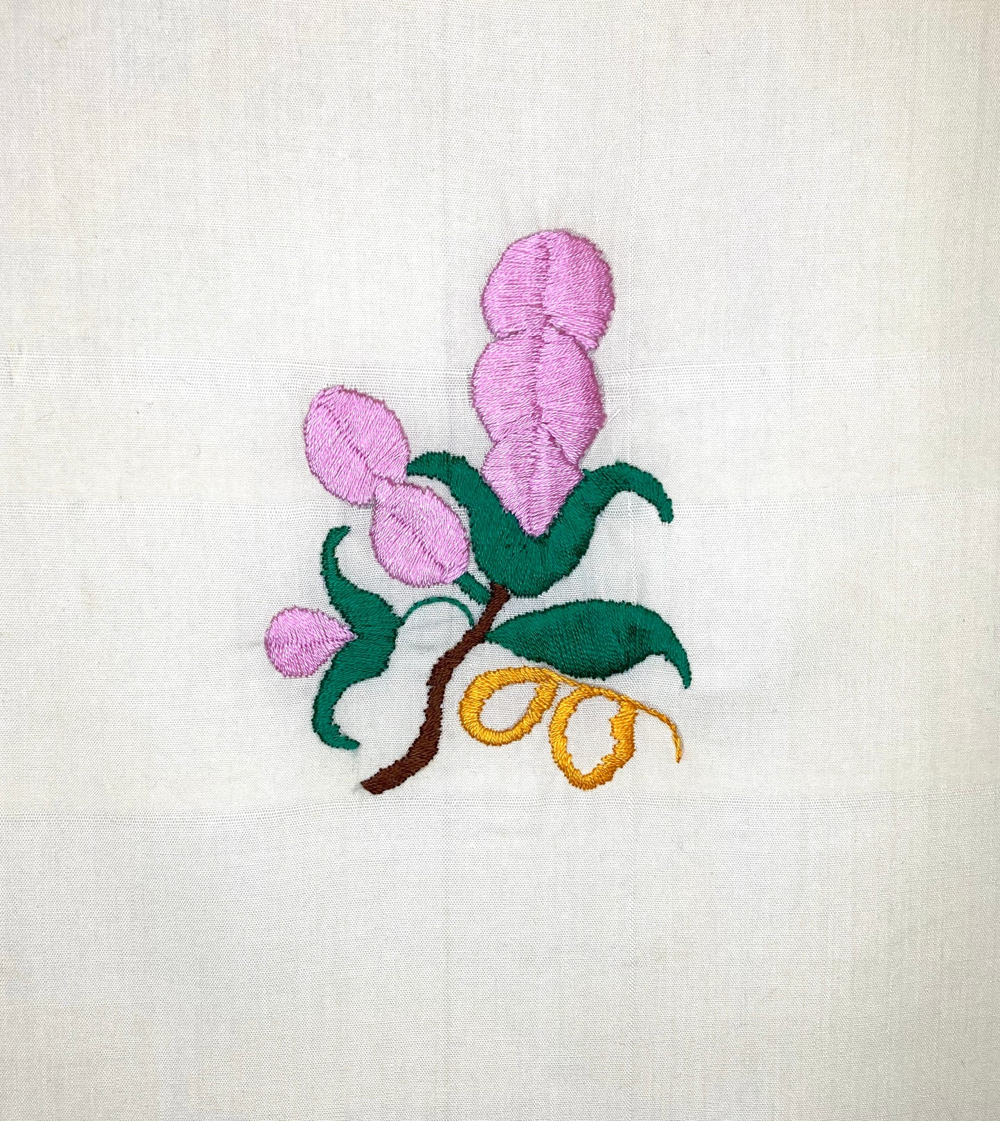 Green and Pink Flower