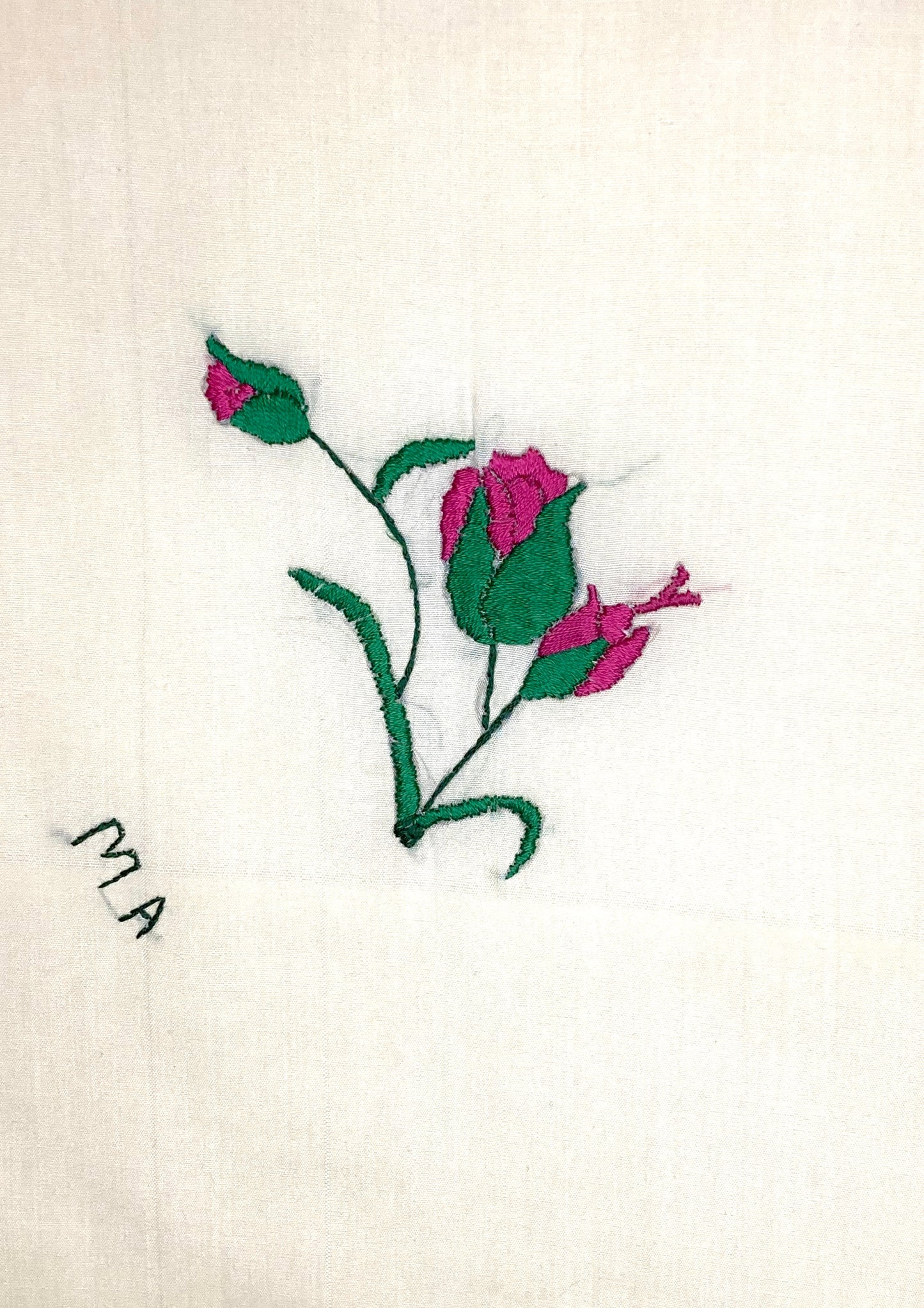 Pink and Green Flower