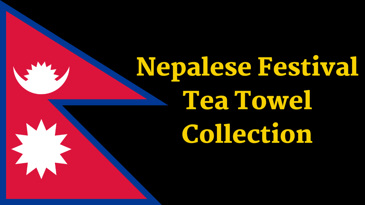 Nepalese Festival Tea Towels