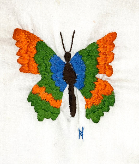 Green and Orange Butterfly